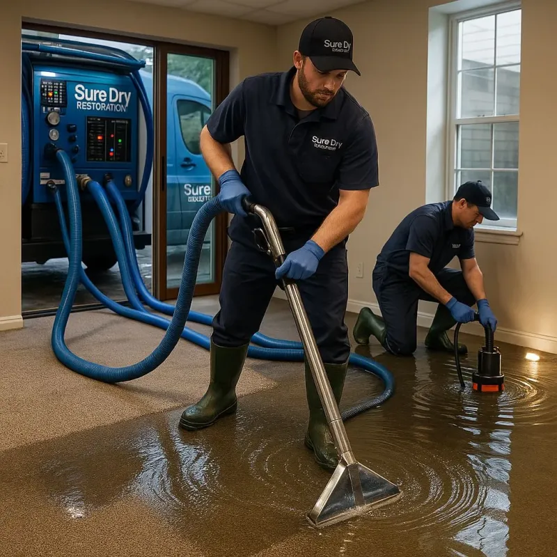 Water Extraction and Removal process in Westmoreland County, PA